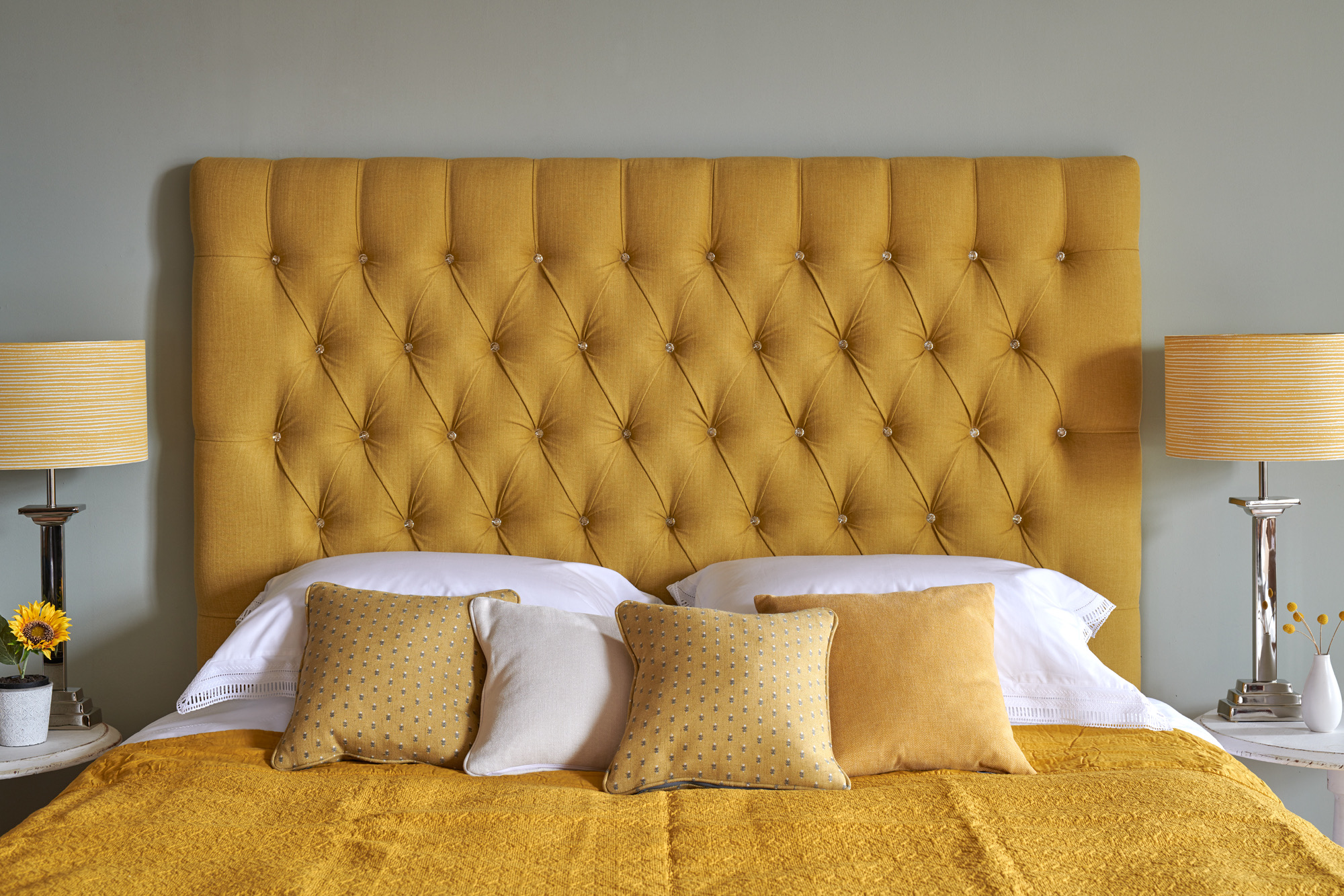 Deep Buttoned Headboards and Beds British Institute of Interior Design